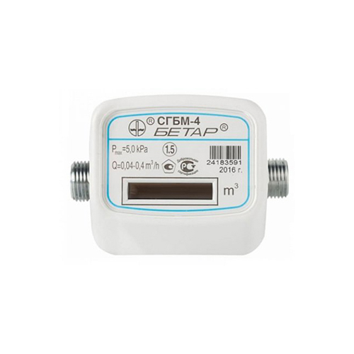 Счетчик газа Бетар СГБМ-4 малогабаритный купить в Ярославле (артикул ЦБ ...