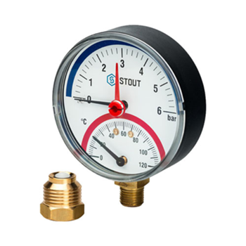   Stout      .  Dn 80 , 1/2", 0-6 , 0-120