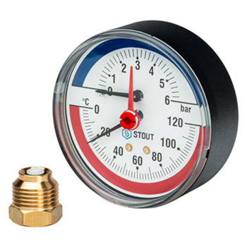   Stout      .  Dn 80 , 1/2", 0-6 , 0-120